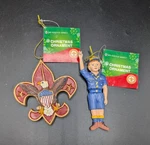 Kurt Adler Boy Scouts Of America Christmas Holiday 2 Ornaments New. Fixed Price $19.99.