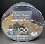 Celebrations Platinum Led Professional Grade Icicle Set 100 9.5'. Fixed Price $27.99.