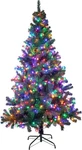 6FT Premium Artificial Christmas Tree With 400 Led Multicolored String Lights (n. Fixed Price $110.99.