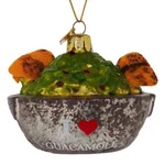 I Love Guacamole Bowl Ornament. Fixed Price $12.99.
