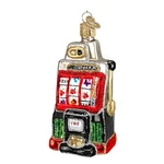 Old World Christmas Slot Machine Blown Glass 44038. Fixed Price $30.99.