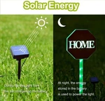 Fanshunlite Home Solar Light Yard Stake Pathway Decor. Fixed Price $15.95.