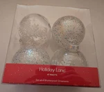 Holiday Lane Shatterproof Christmas Balls Ornaments Set UT24001045. Fixed Price $19.99.