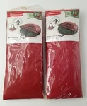 2-NEW 2008 Rubbermaid Christmas Wreath Storage Bag 27" X 5" Zippered Handles. Fixed Price $14.95.