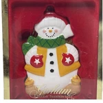 Gorham Holiday Snowman Porcelain Christmas Ornament Collectible Jingle Bells. Fixed Price $10.01.