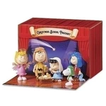 Roman 3.5 Inch 6PC Set Peanuts Pageant With Carry Box, Christmas Decoration. Fixed Price $99.98.