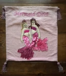 Pink Beaded Mermaid Pillow Cover With Tassels Davenport Home Furnishings. Fixed Price $17.11.
