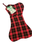 Good Dog Pet Christmas Stocking Red Buffalo Check Bone Hobby Lobby. Fixed Price $11.01.