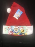 Nickelodeon Paw Patrol Christmas Red Santa Claus Hat W/pictures. 17"TALL. Fixed Price $7.99.