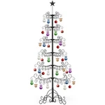Slsy Metal Ornament Display Tree Stand 6FT 7FT Wrought Iron Christmas Decor. Fixed Price $69.99.