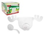 Marty Moose Punch Bowl 20.5 X 10.1 6.5, Clear. Fixed Price $60.84.