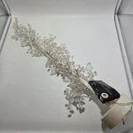 Nwt Robert Stanley White Christmas Light Up Tree Icicles 5"X5"X28" Sparkle. Fixed Price $41.60.