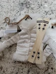 Themed Christmas Tree Ornaments Jacket Skis Winter Sports Holiday Decor 4PC. Fixed Price $9.41.