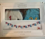 Wondershop Countdown Calendar Hats Mittens Vests Banner 1-24 Christmas New. Fixed Price $14.71.