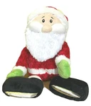 Nwot Adventure 2017 Santa On Skates 15" Plush Stuffed Gleeful Glider Christmas. Fixed Price $19.99.