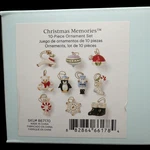 Lenox 867170 Memories 10-PIECE Christmas Tree Ornament Set New In Box. Fixed Price $75.00.