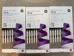 Lot Ge Staybright Random Sparkle 52 Led Crystal Icicle Light 13 Ct Warm White. Fixed Price $59.99.