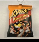 Flamin' Hot Cheetos Novelty Decoupage 2025 Ruz Christmas Tree Ornament Nwt. Fixed Price $14.50.