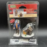 2003 Lemax Village Collection Dog Man Home Invasion & Old Salt 32657A Set Of. Fixed Price $14.99.