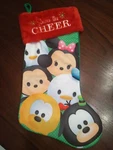Disney Christmas Stocking Tsum 17". Fixed Price $22.75.