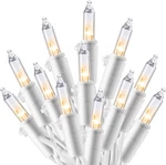 Christmas String Lights INDOOR,100 Count Mini Warm Fairy LIGHT,21.5FT Lighting. Fixed Price $19.85.