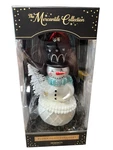 Demdaco Blown Glass Snowman Ornament Mercantile Collection. Fixed Price $14.00.