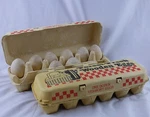 Forest Fresh Wooden 16 Eggs Vermont 2 Dozen Bio-degradable Cartons Tree Spirit. Fixed Price $11.06.
