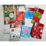 Giant Christmas Gift Bags - Set Of 8! Santa Snowman Holiday Storage. Fixed Price $14.99.