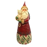 Heartwood Creek Jim Shore 2002 Rustic 10 Santa W/ Cat Figurine Christmas Enesco. Fixed Price $29.99.