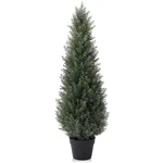3FT Artificial Cedar Topiary Trees For Outdoors Potted Fake Cypress Faux.... Fixed Price $78.68.