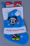 Disney Baby First Mickey Mouse Christmas Hat & Stocking Set Nwt. Fixed Price $23.99.