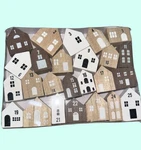 Target Bullseyes Playground Wooden Countdown Blocks House Advent Christmas. Fixed Price $16.00.