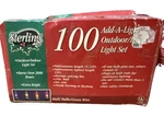 Sterling 100 Christmas Lights Multi Color. Fixed Price $13.00.