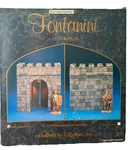 Fontanini City Walls 94803 W/ 2 Figurines For 5" Scale Nativity Village Retired. Fixed Price $145.00.