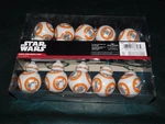 Star Wars BB-8 Christmas Holiday Light Set Kurt Adler Indoor Outdoor New. Fixed Price $16.00.