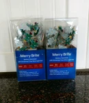 2 Merry Brite 30 Count Battery Operated Christmas Tree Led Lights - New. Fixed Price $5.00.