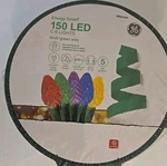 Ge Energy Smart 150 C6 Multicolor Faceted Lights On Reel New. Fixed Price $29.98.