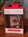 Hallmark Ornament Red Box Marauder's Map Harry Potter. Fixed Price $16.95.