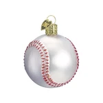 Old World Christmas Glass Blown Ornament For Tree, Baseball. Fixed Price $37.99.