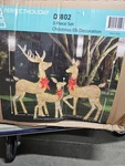 4FT Lighted Reindeer Family Set Outdoor Christmas Yard Decoration By Best Choice. Fixed Price $50.00.