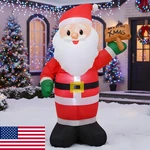 Drofely 4FT Christmas Inflatable Santa Blow-up Merry Xmas Led Lights Indoor Outd. Fixed Price $28.88.