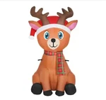 Airblown Christmas Decor Reindeer Scarf 3.5FT / Home Accent Led Brand New!. Fixed Price $25.00.