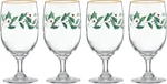 849606 Holiday 4-PIECE Iced Beverage Glass Set, Christmas Dinnerware, Hosting. Fixed Price $62.99.