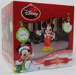Christmas Gemmy Disney 5.5 Ft Mickey Mouse Train Conductor Airblown Inflatable. Fixed Price $184.99.