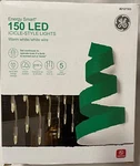 Ge Energy Smart 150 Icicle Light String Holiday Christmas Warm White Led On Wire. Fixed Price $39.97.