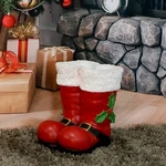Santa Boots Indoor And Outdoor Christmas Statue - 13 By Sunnydaze. Fixed Price $87.95.