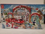 Hape Railway Advent Calendar Collectible Set Wooden Tracks Trains Figures Sealed. Fixed Price $39.00.