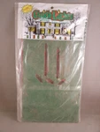 Vtg 6 Guide Lights Christmas Holiday Luminaries Fire Retardant Paper Lanterns. Fixed Price $19.99.