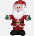 Holiday Time Santa Yard Inflatable Airblown Light Up 4 Ft Christmas Classic New. Fixed Price $24.99.