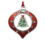Picture Frame Ornament Circle Onion Removable Date 24 Christmas Tree Gift Diy 2". Fixed Price $10.77.